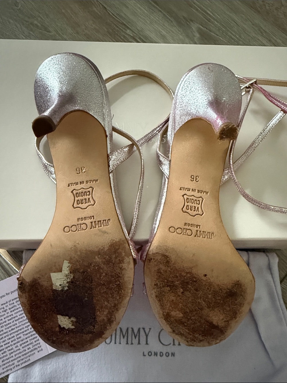 Jimmy Choo 052 Kelissa in Lilac Karung - Picture 7 of 7